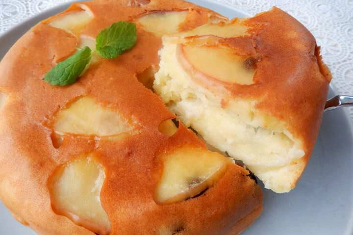 炊飯器で焼く「りんごケーキ」の簡単レシピ