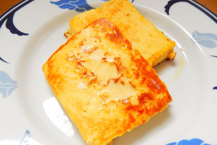 低糖質レシピ「高野豆腐のフレンチトースト」