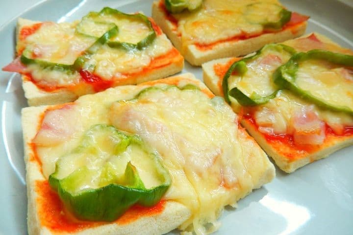 「高野豆腐のピザ」簡単レシピ！トースターで焼くだけ