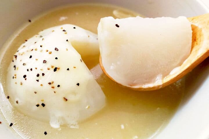 レンジで簡単「かぶ丸ごとスープ」のレシピ！