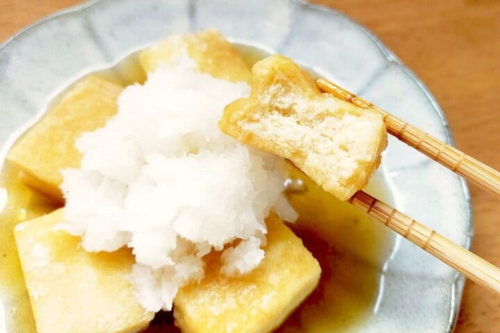 モッチリうま～い「高野豆腐の揚げだし」レシピ！