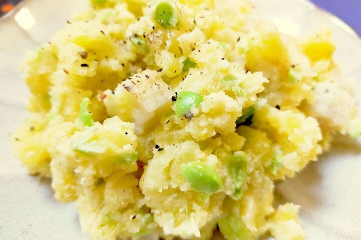 「枝豆と笹かまのポテトサラダ」レシピ！ほっくりウマい！