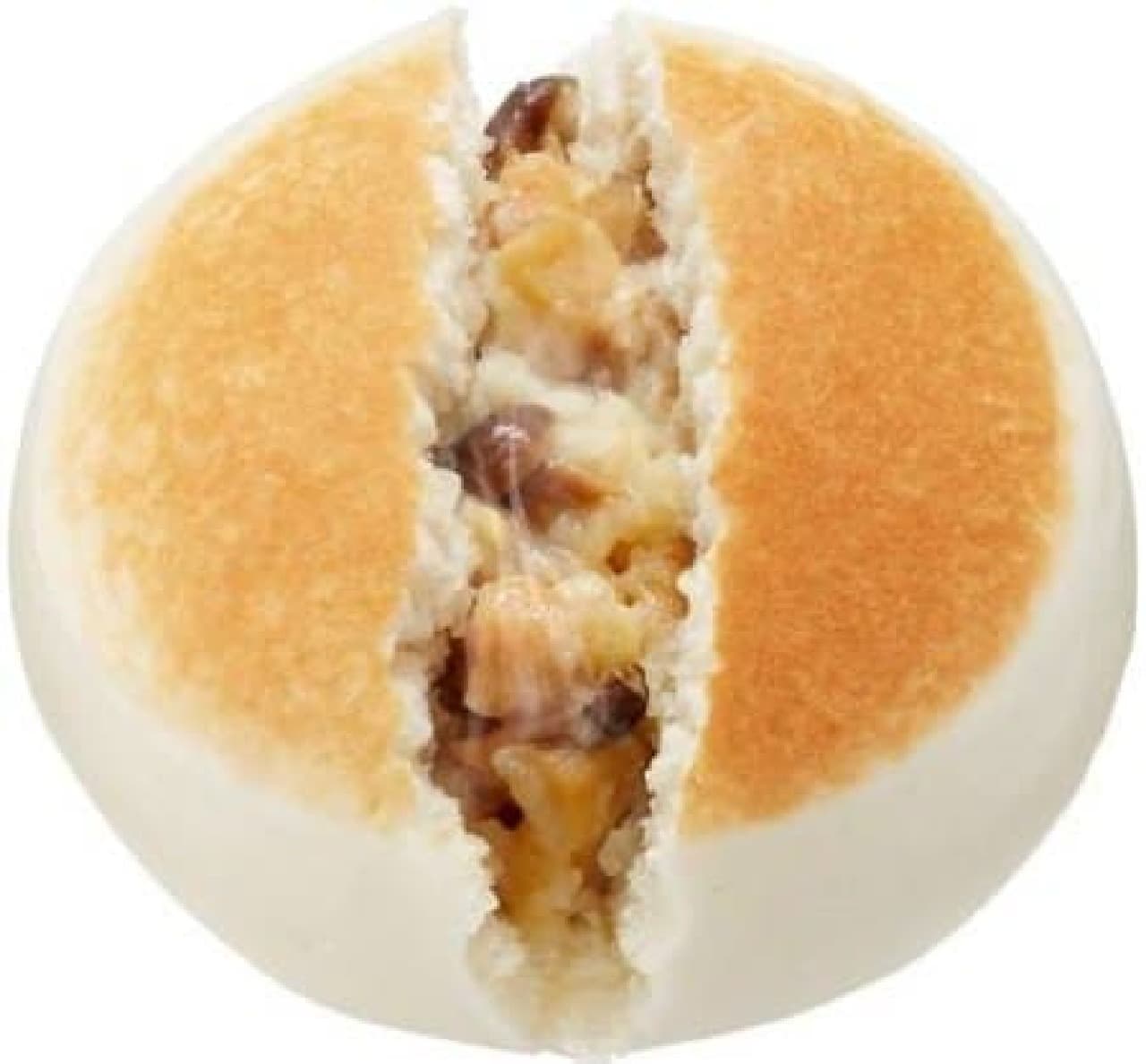 Mushroom cream bun using Hokuto mushrooms
