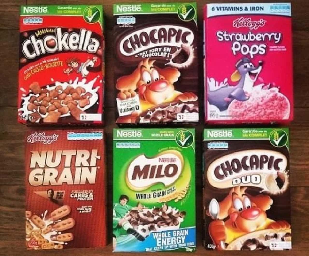 Which cereal should I use today?