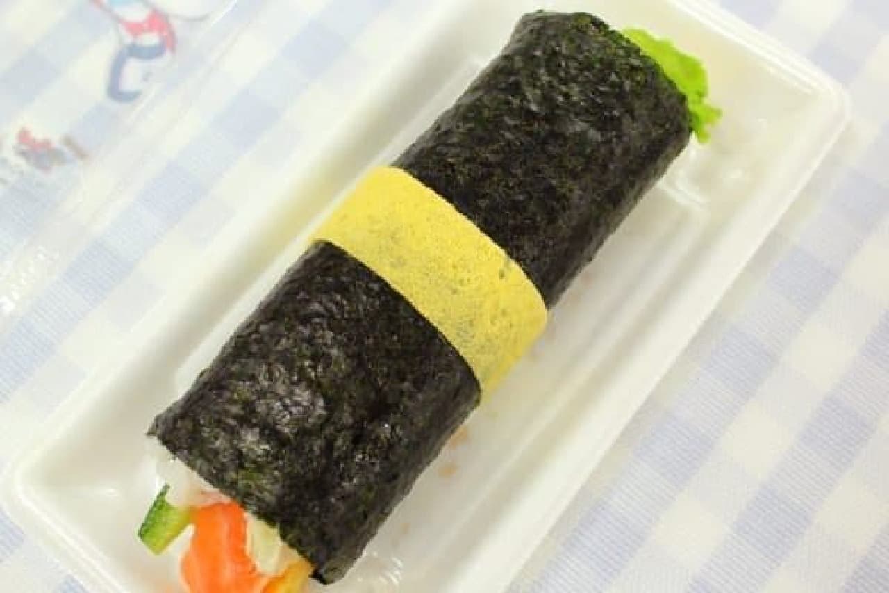 General sushi rolls when taken out