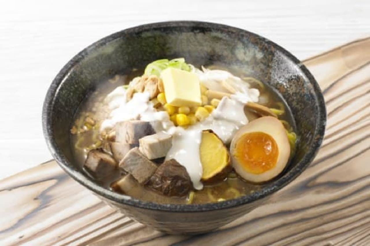 Combine the popular miso ramen with melty cheese