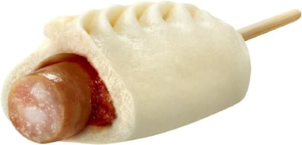 Innovative Chinese steamed bun that can be eaten with "one hand"!