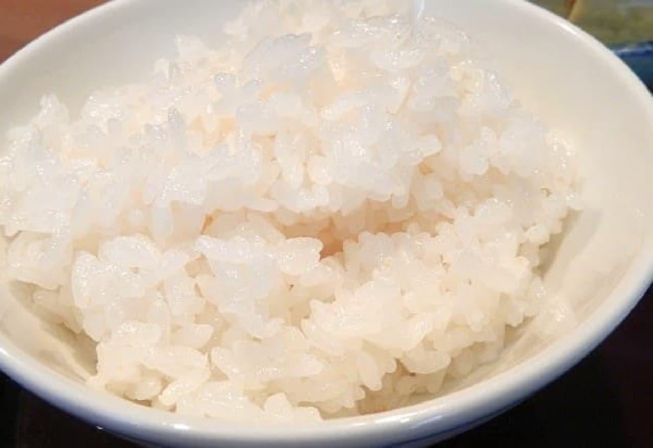 Plump and glossy! Hagama rice