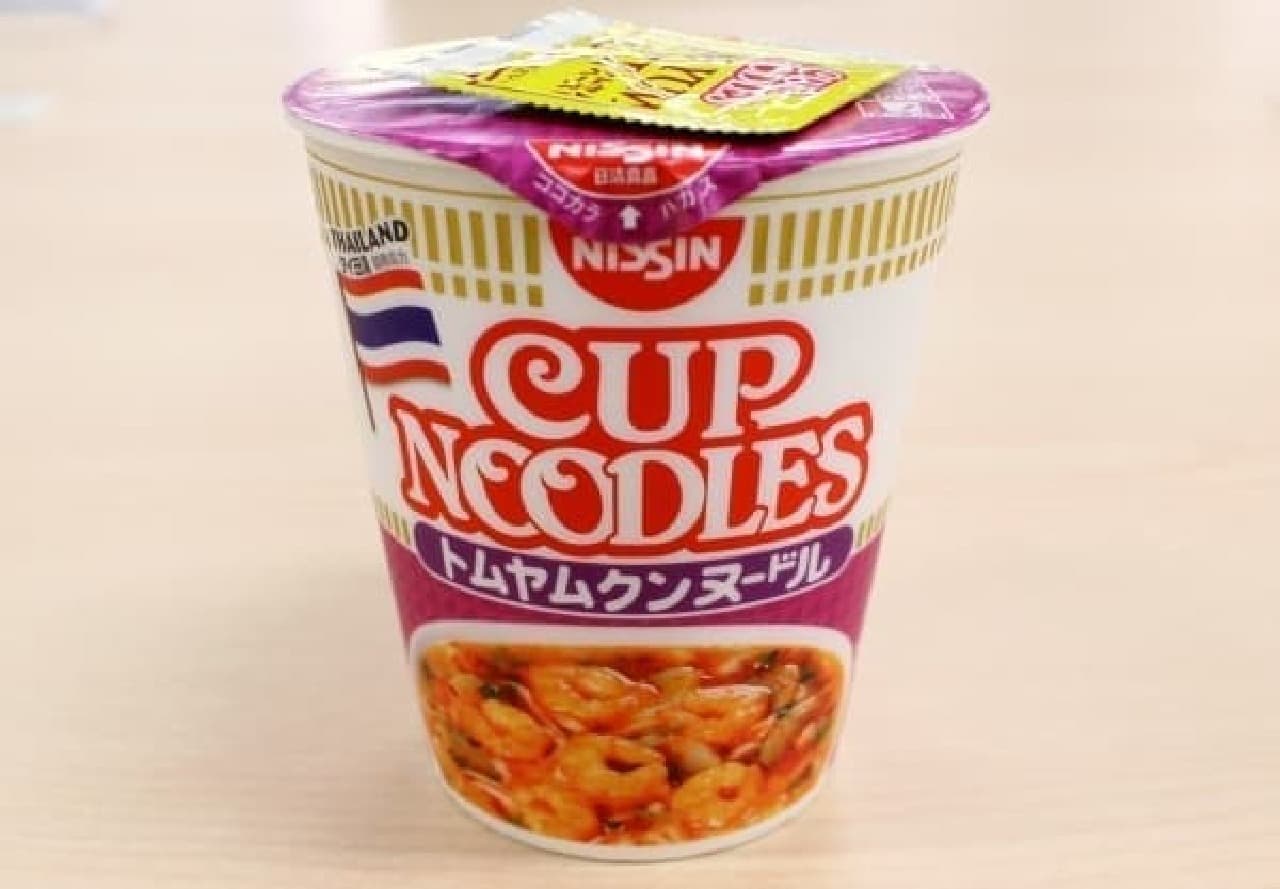 Finally sales resumed nationwide! "Cup Noodle Tom Yum Kung Noodle"