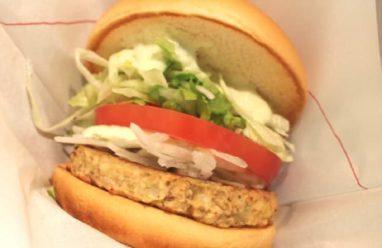 Patty's "Soi Vegetable Burger" using soybeans is now available!