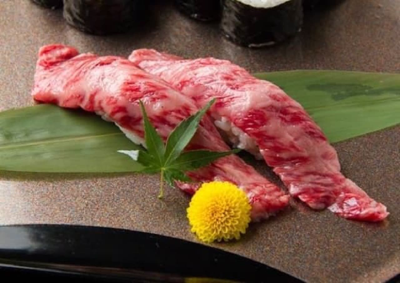 肉の匠 将泰庵の「肉寿司」