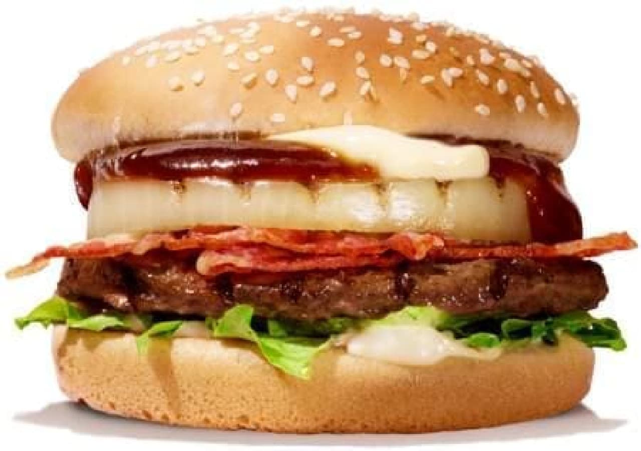 Easier to enjoy the deliciousness of teriyaki whoppers