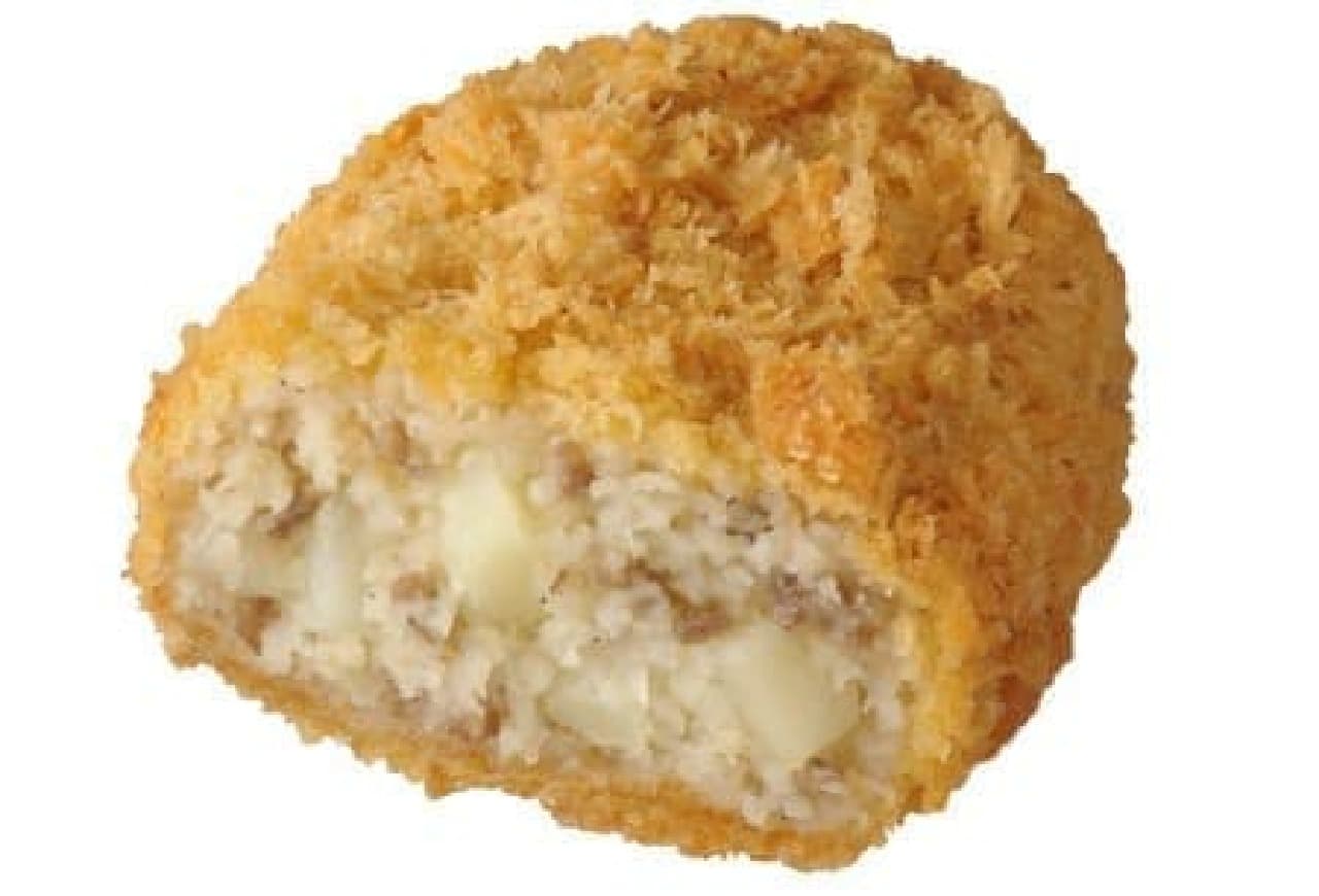 Old-fashioned Hokuhoku beef croquette