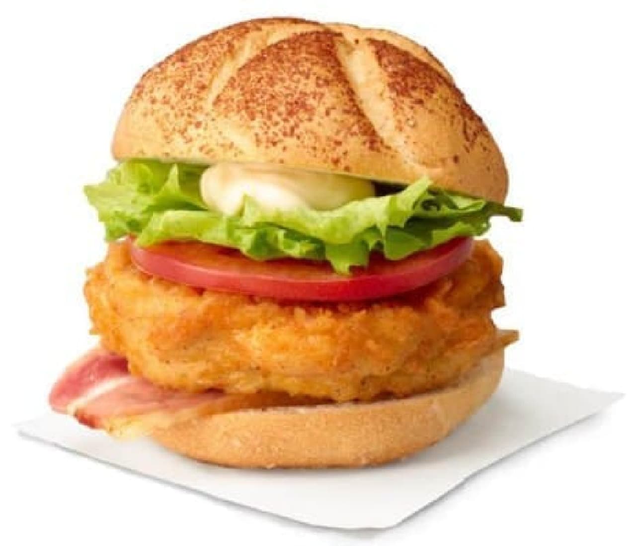 Chicken fillet and bacon combo! "Premium fillet sandwich"