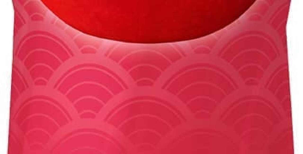日本の伝統文様“青海波”で塩を表現