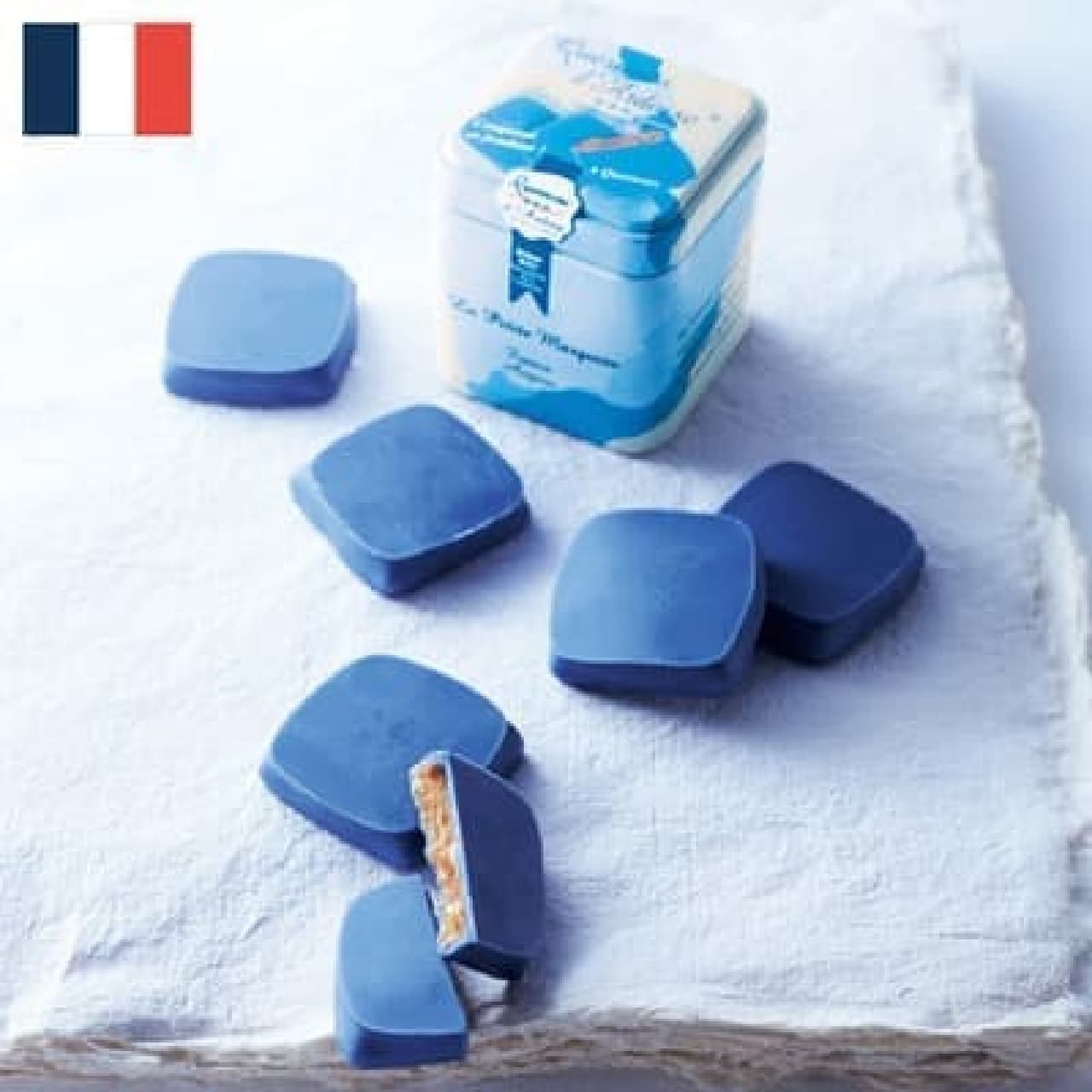 Popular "blue chocolate" at home and abroad