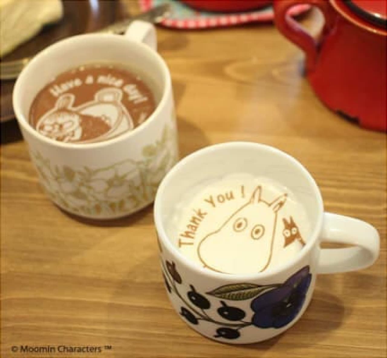 "Moomin Message Latte" is now available!