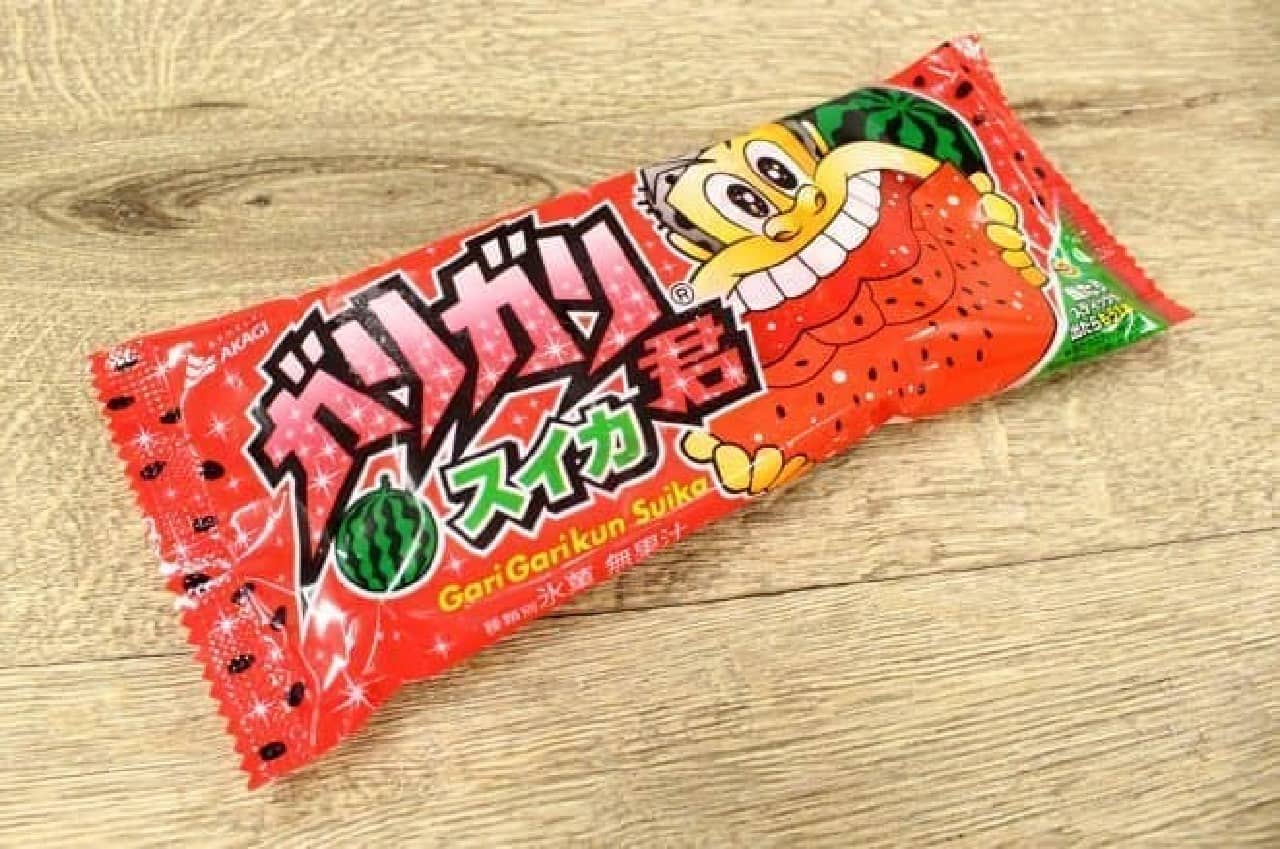 Speaking of Gari-Gari-kun this summer! Watermelon flavor
