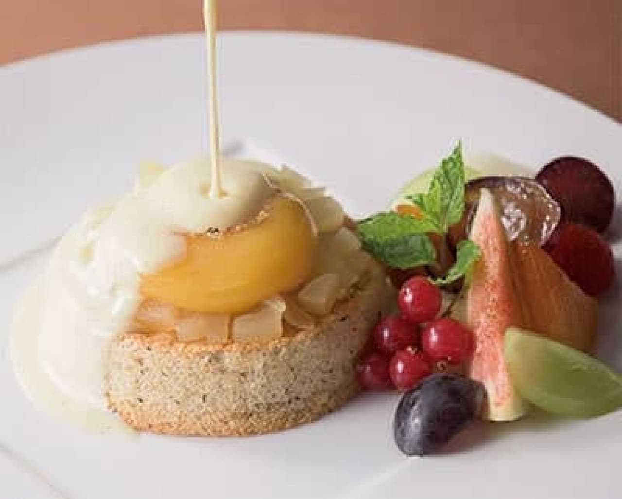 Eggs Benedict transforms into sweets?