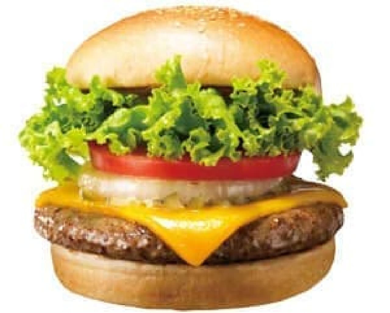 For allies with strong sugar restrictions? (The image is a normal "classic cheeseburger")