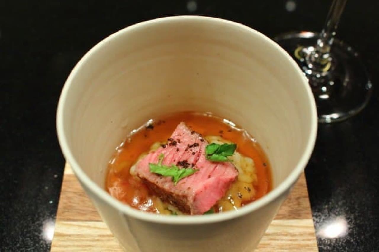 They also steam the meat in consommé.