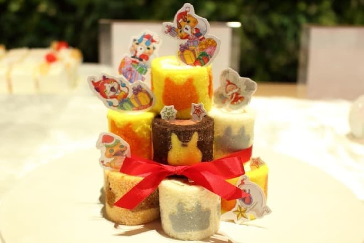 Yo-Kai Watch becomes a roll tower cake!