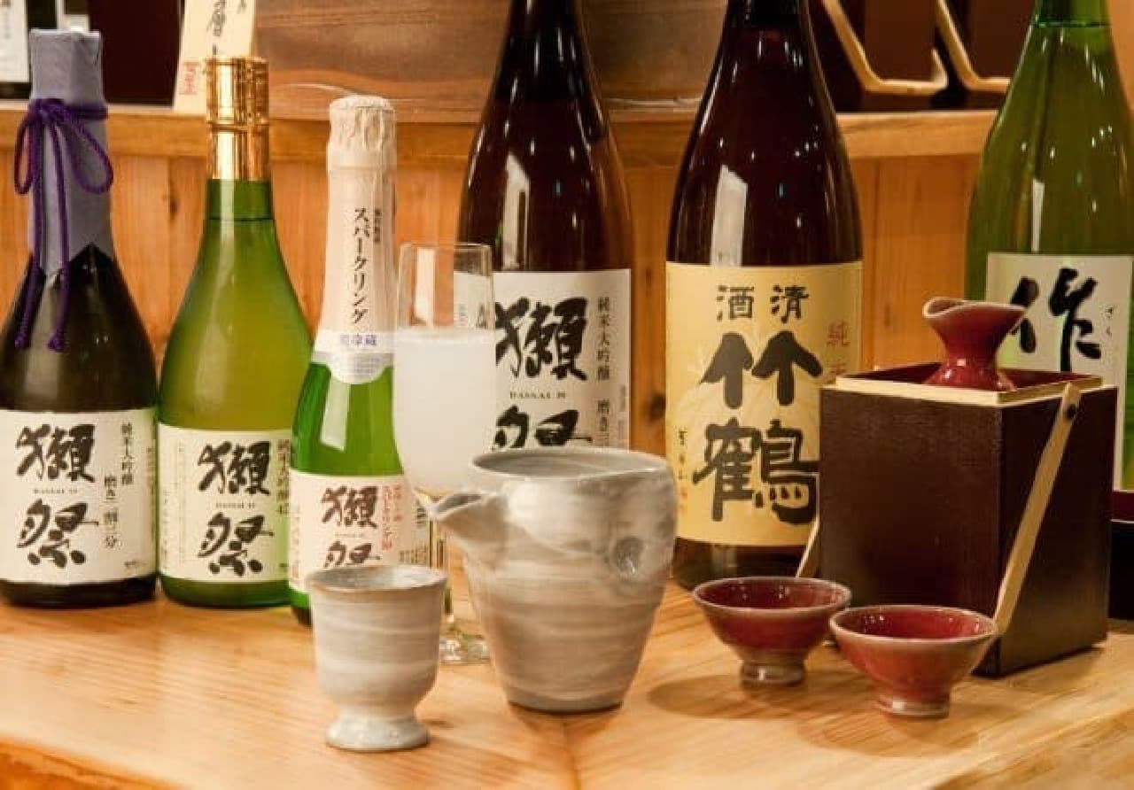 All-you-can-drink over 50 kinds of "premium local sake" for unlimited time!