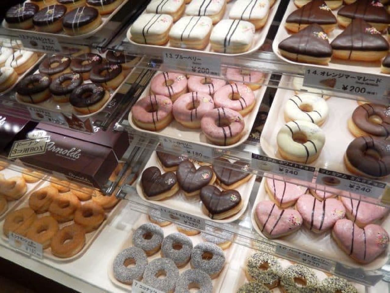 There are so many different donuts to choose from that you can do a psychological test!