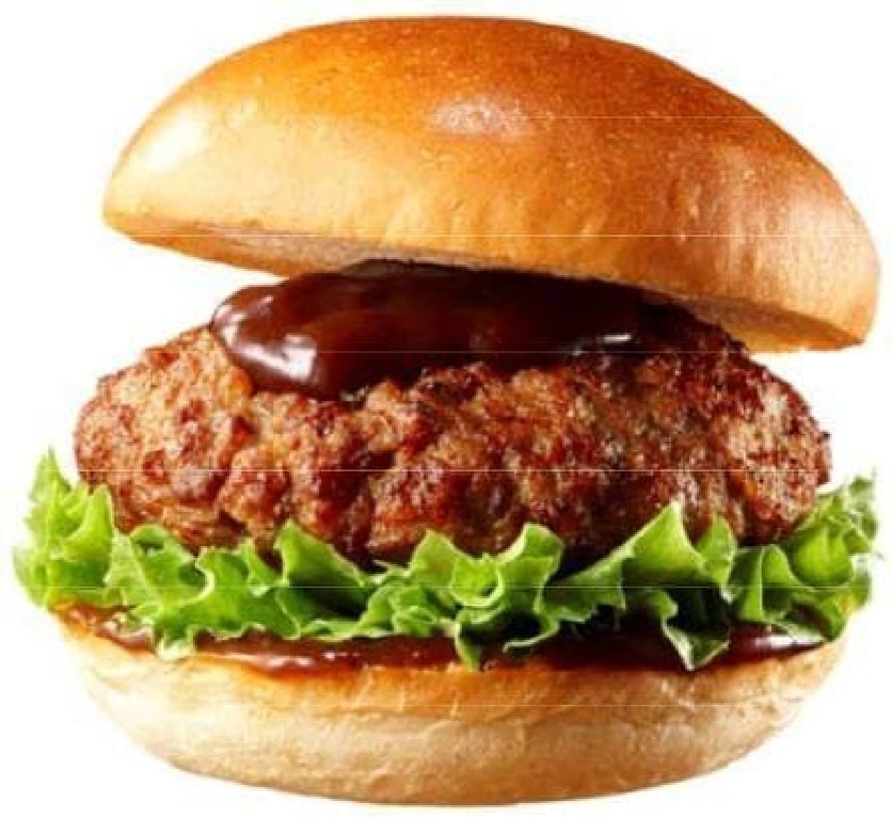 Luxury burger using brand beef "Matsusaka beef"