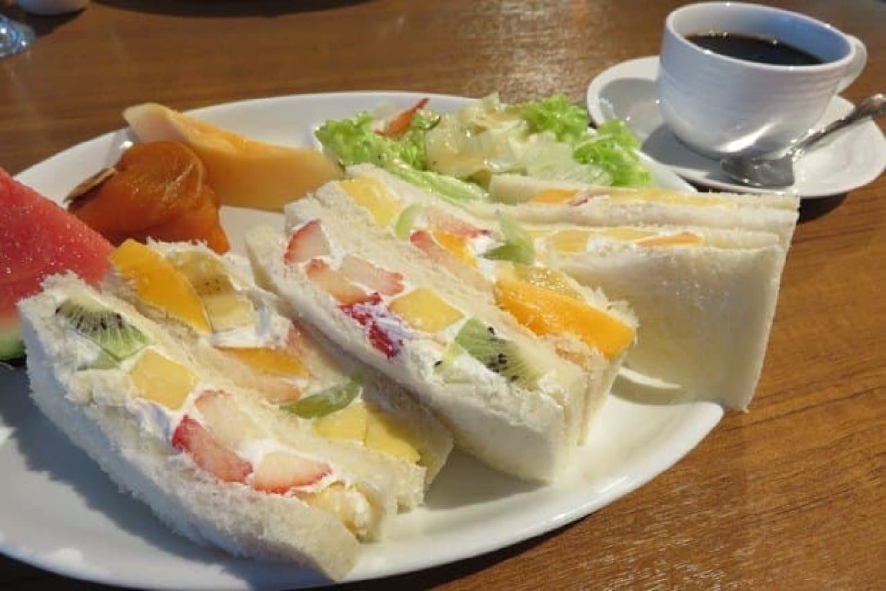 Fruit sandwich set