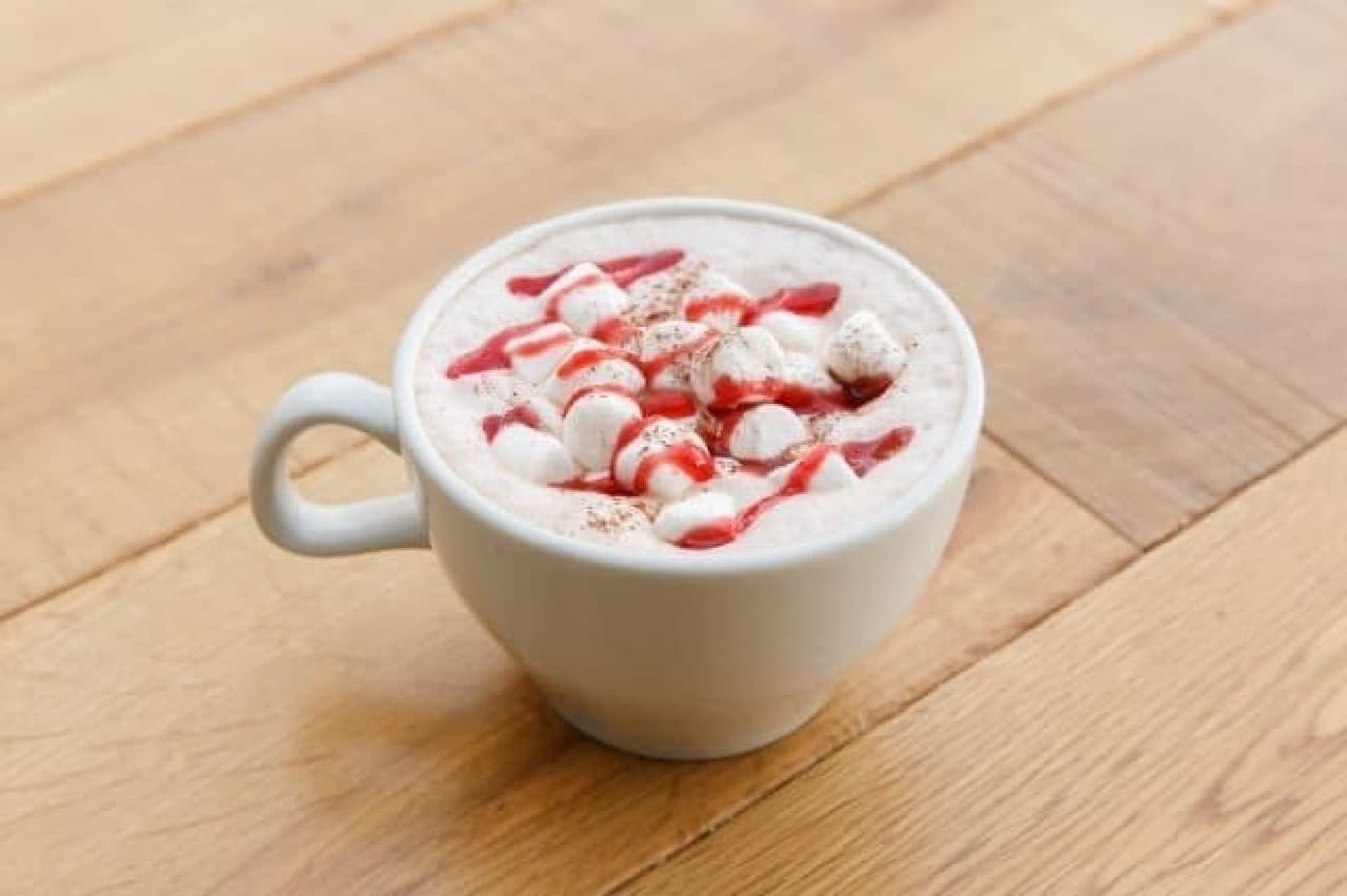 "Marshmallow hot chocolate"