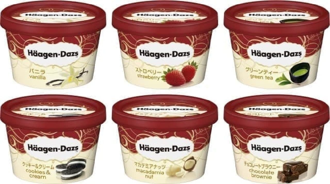 対象となるアイスクリームは6種類！