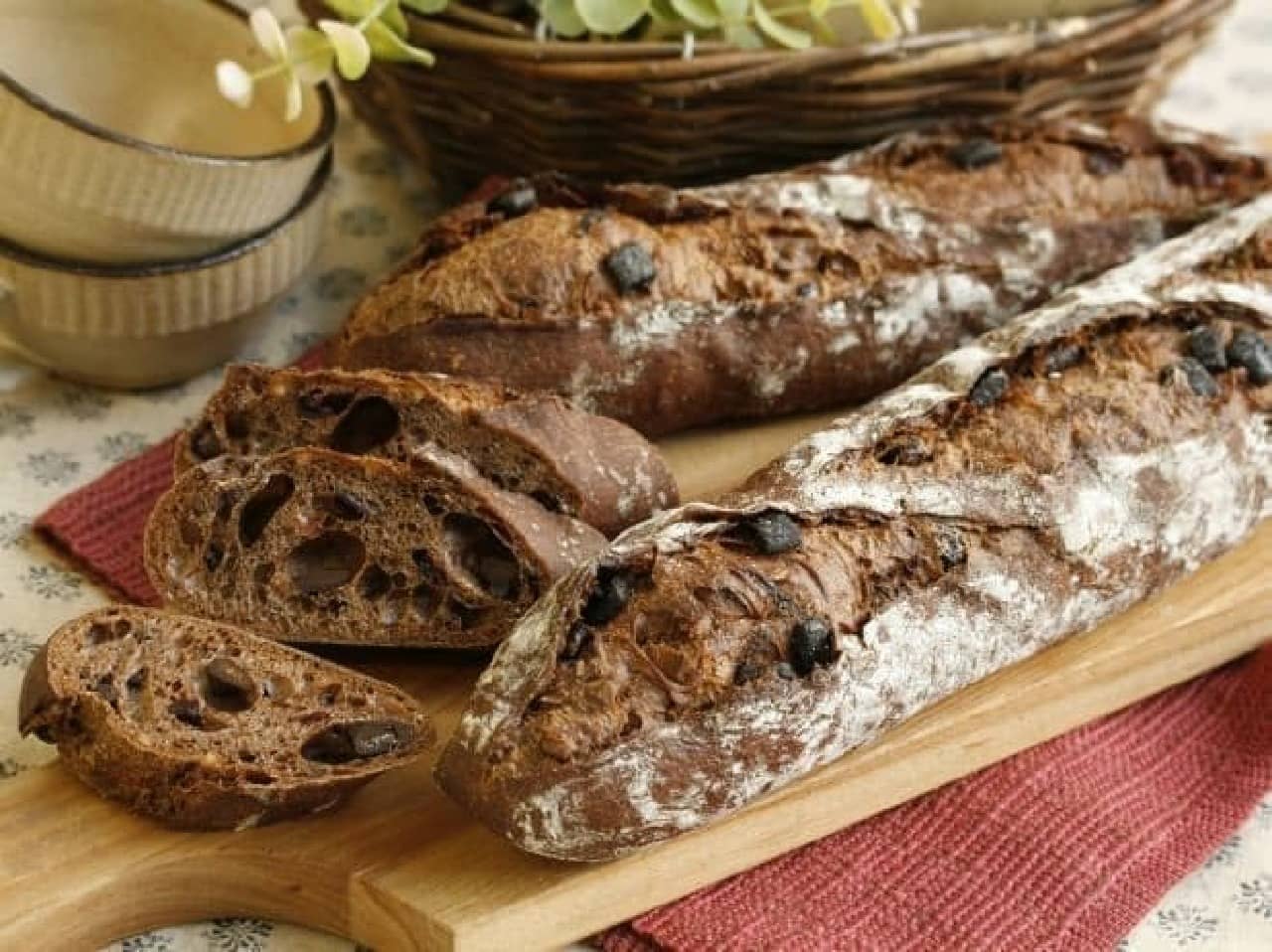 Valentine's limited "chocolate baguette" (image is from Joan)