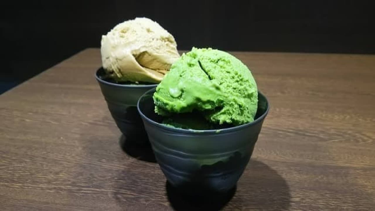 "The darkest matcha gelato in the world"? (Source: Suzukien Asakusa Official Facebook)