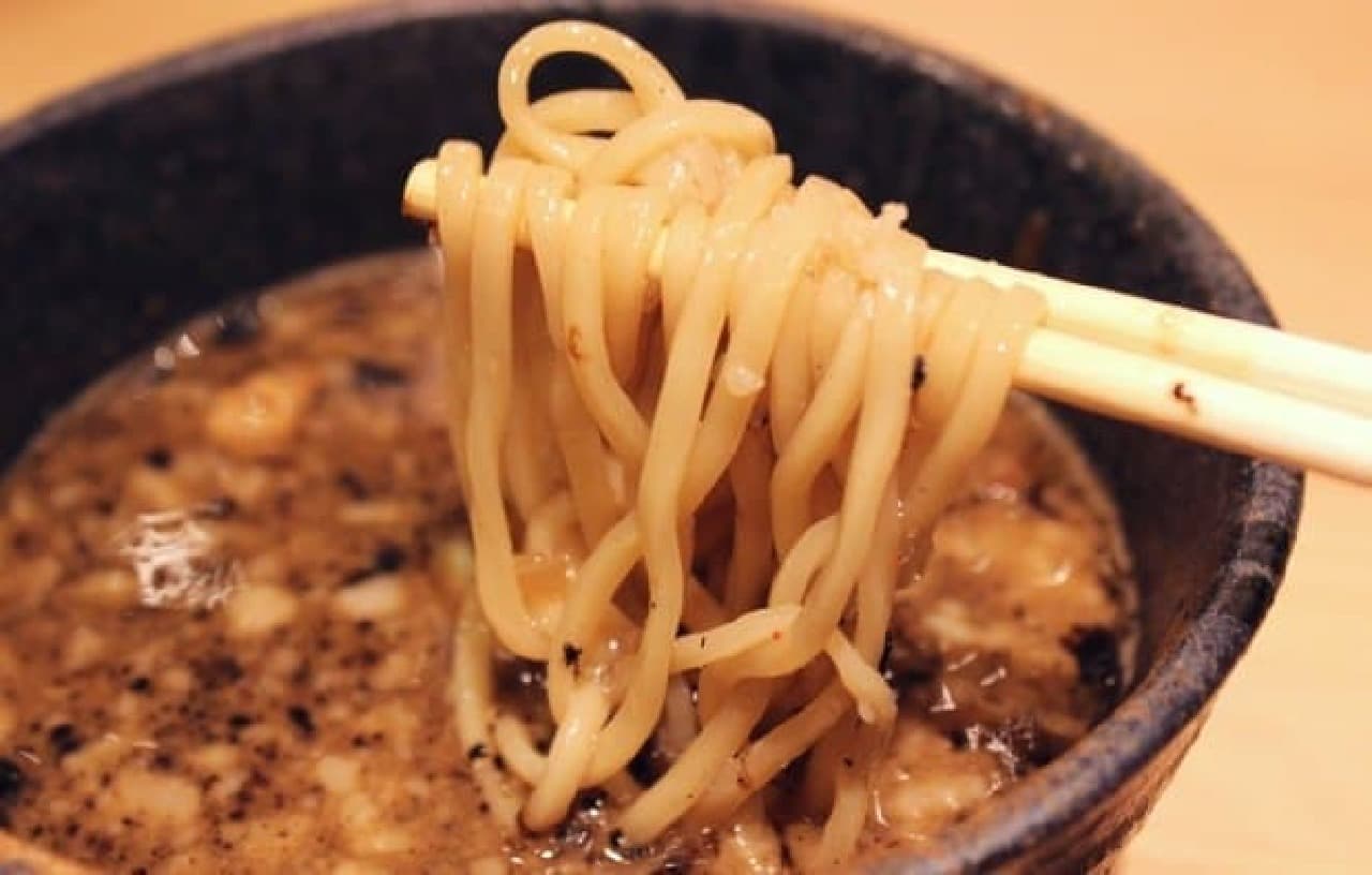 This tsukemen is my first experience!