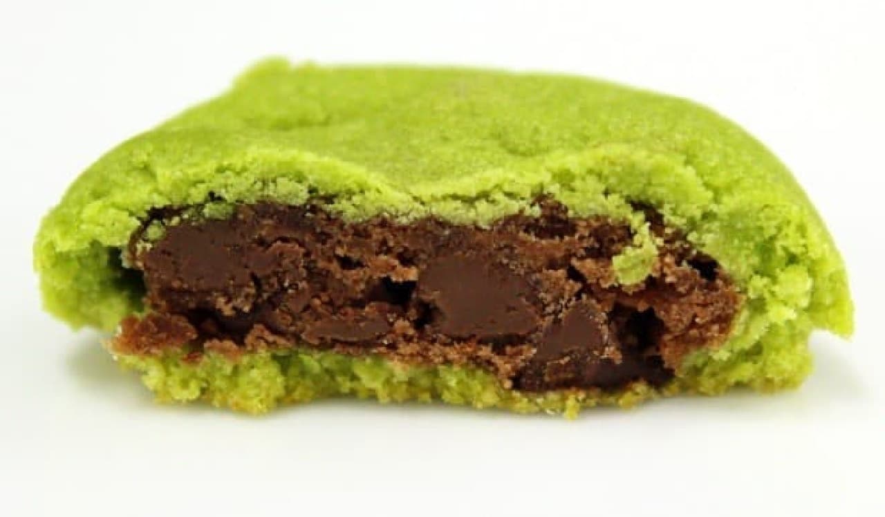 Cross section of every one cookie