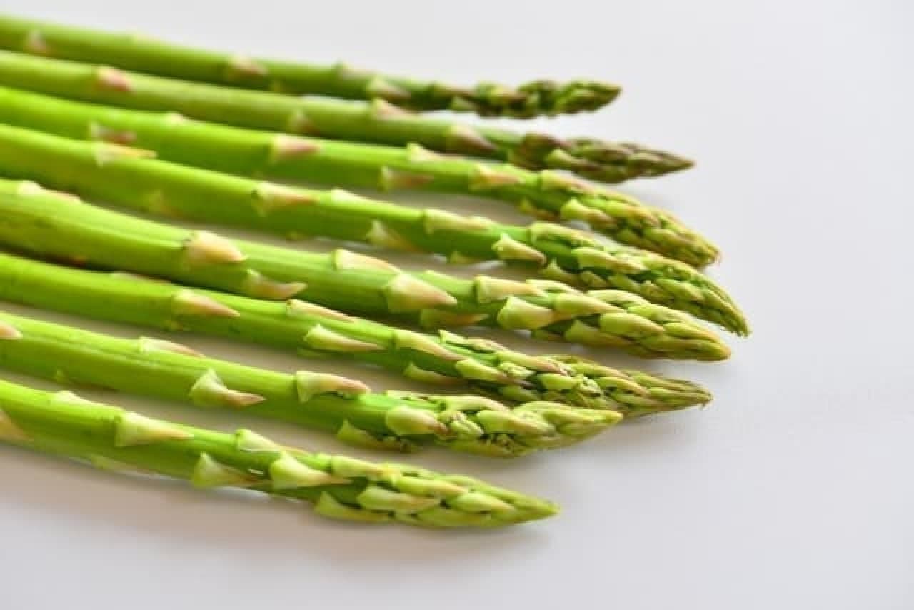 First place is "Asparagus"