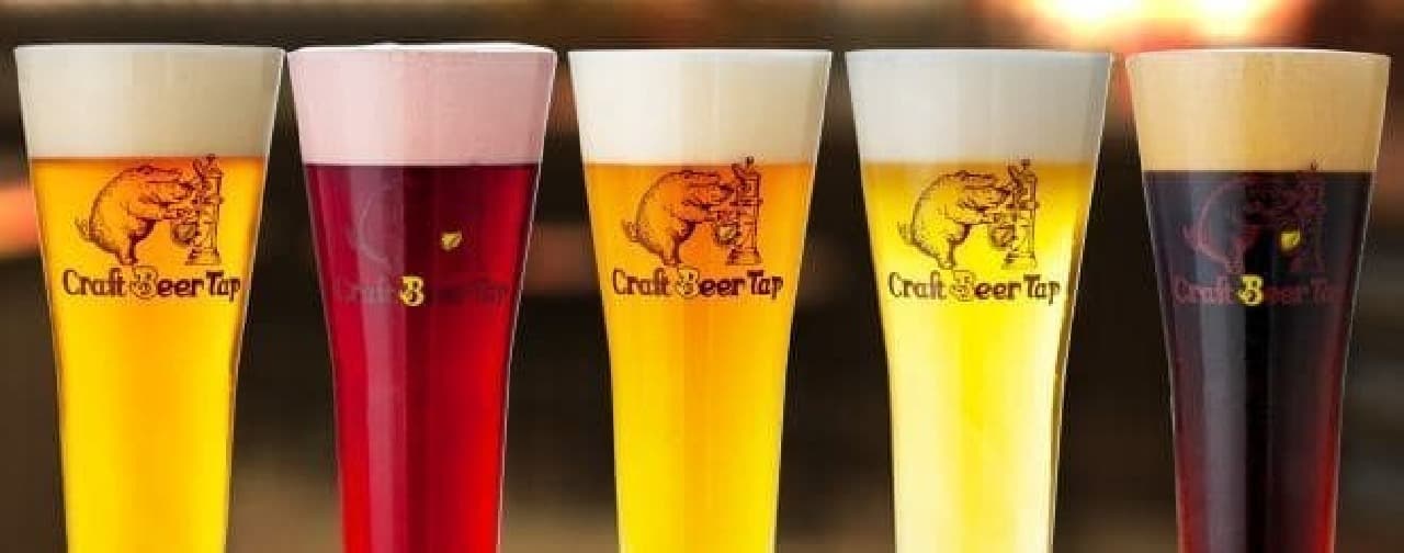 「クラフトビールタップ」が銀座マロニエゲートにオープン