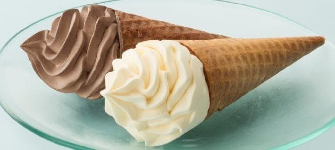 Two new products that you can enjoy the richness of fresh cream from Hokkaido