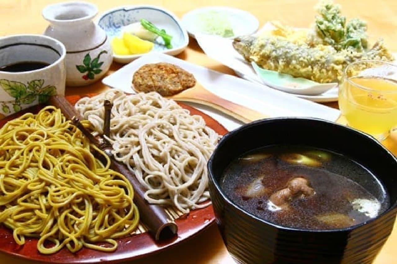 Image photo of Niigata Tartary buckwheat noodles offered at Oedo Japanese banquet