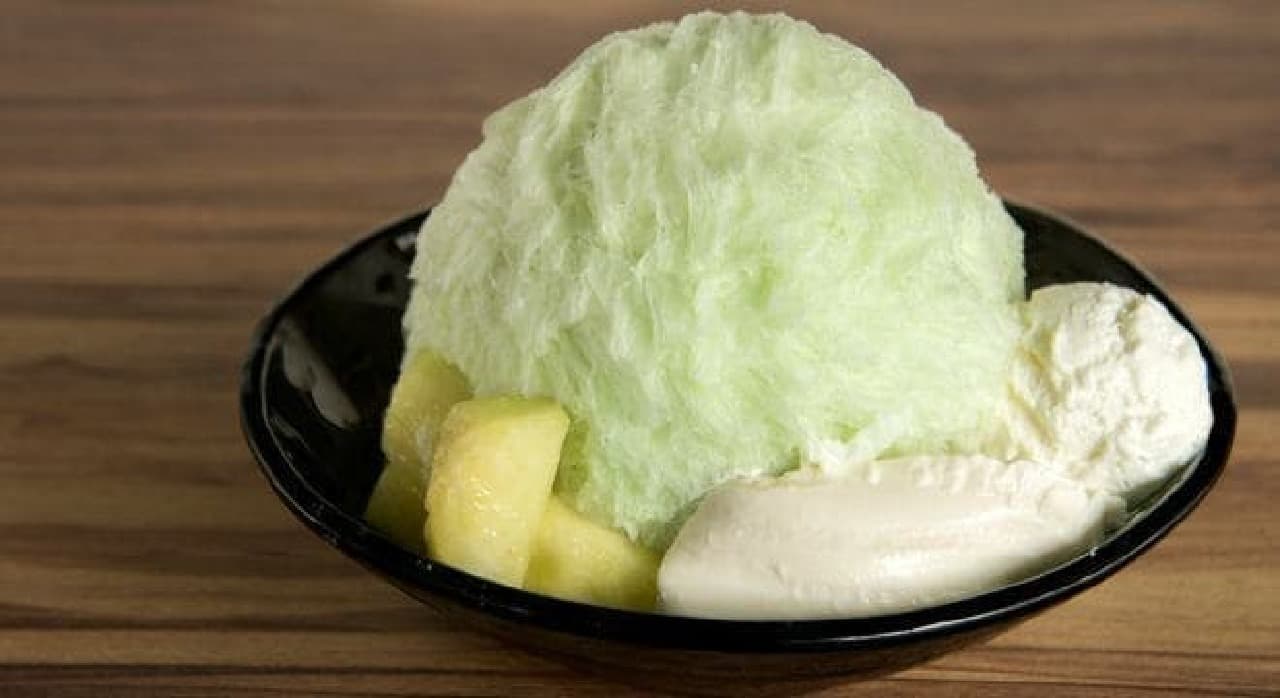 "Melon shaved ice"