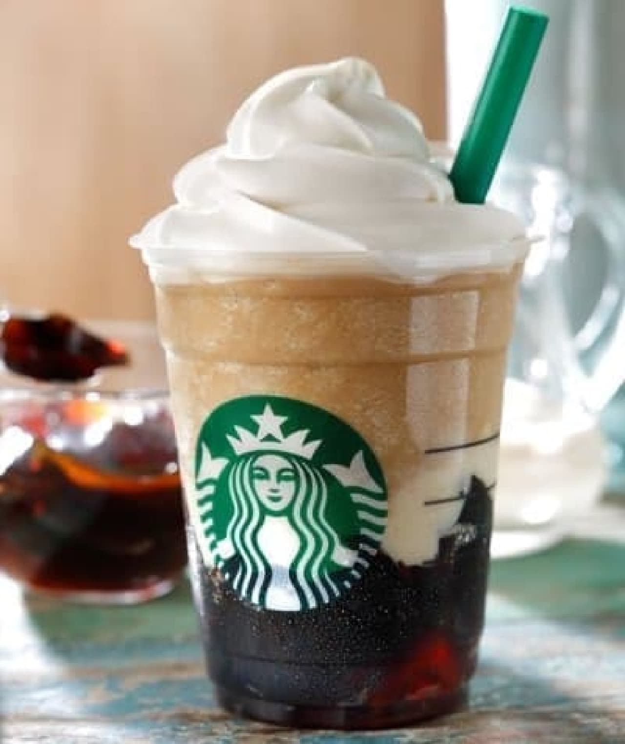 Starbucks "Coffee Jelly & Creamy Vanilla Frappuccino"