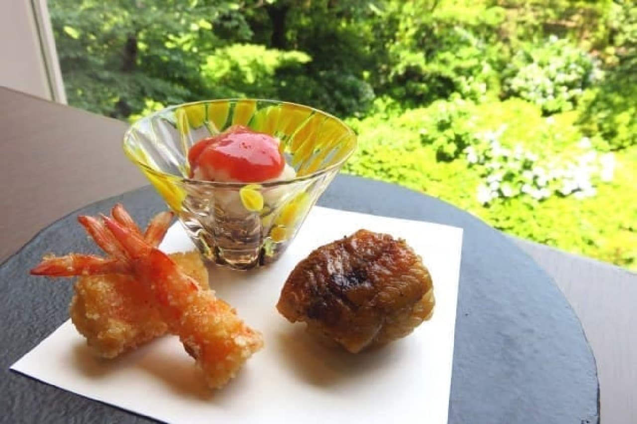 Nadaman Takanawa Prime's tasting menu served at the media preview