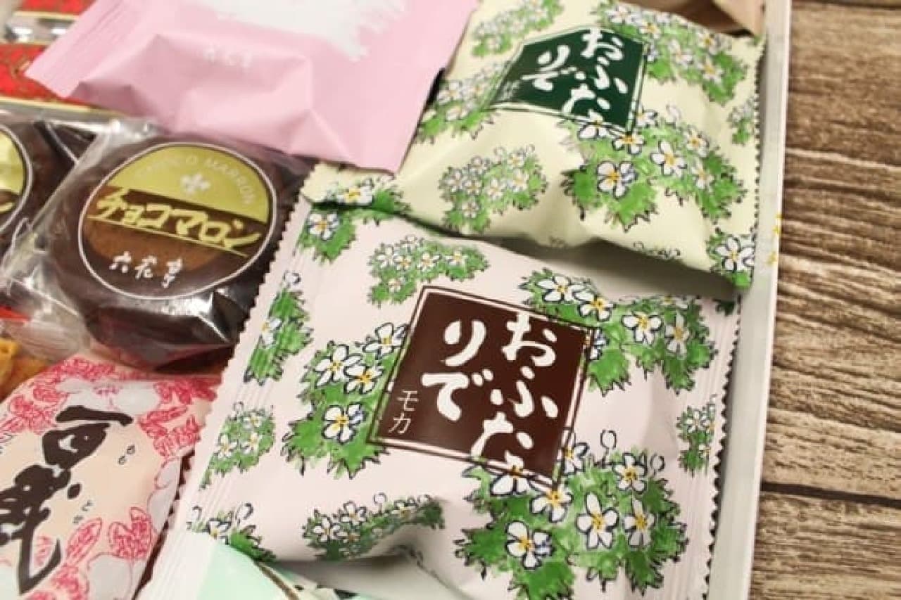 Assorted sweets from Rokkatei