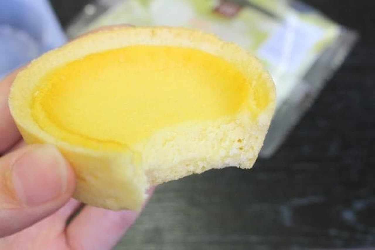 Lawson "Pure Cheese Tart" Cross Section