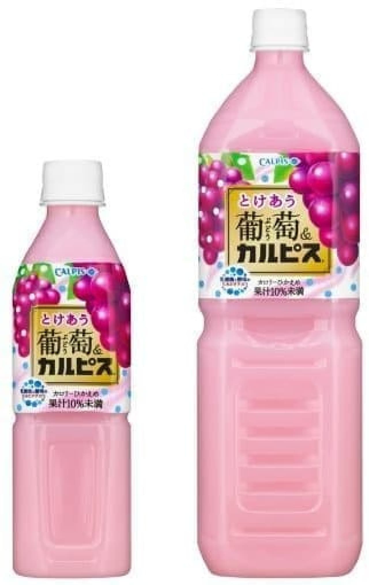 Asahi Soft Drinks "Tokeu Grape &" Calpis ""