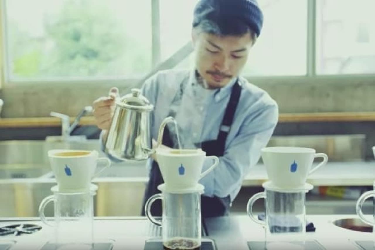 プリウス試乗味コーヒー by BLUE BOTTLE COFFEE