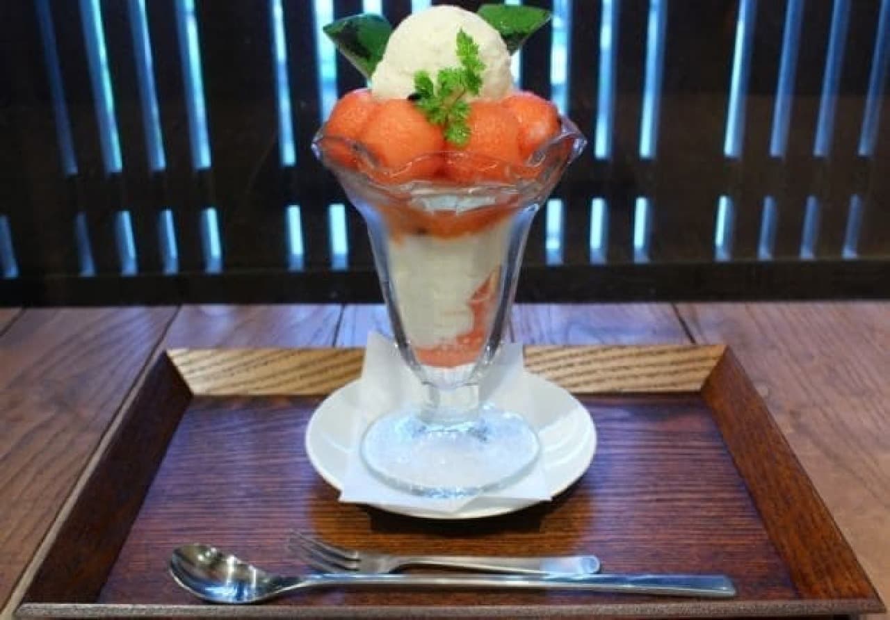 Kurashiki Momoko's Watermelon Parfait