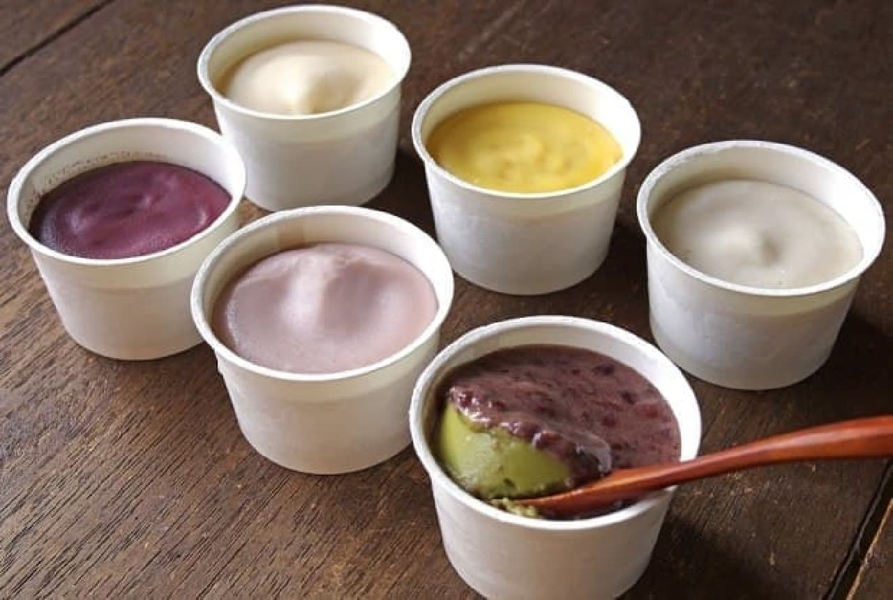里芋を使ってつくられたアイスクリーム　SFV生産農場「みんなのアイス」