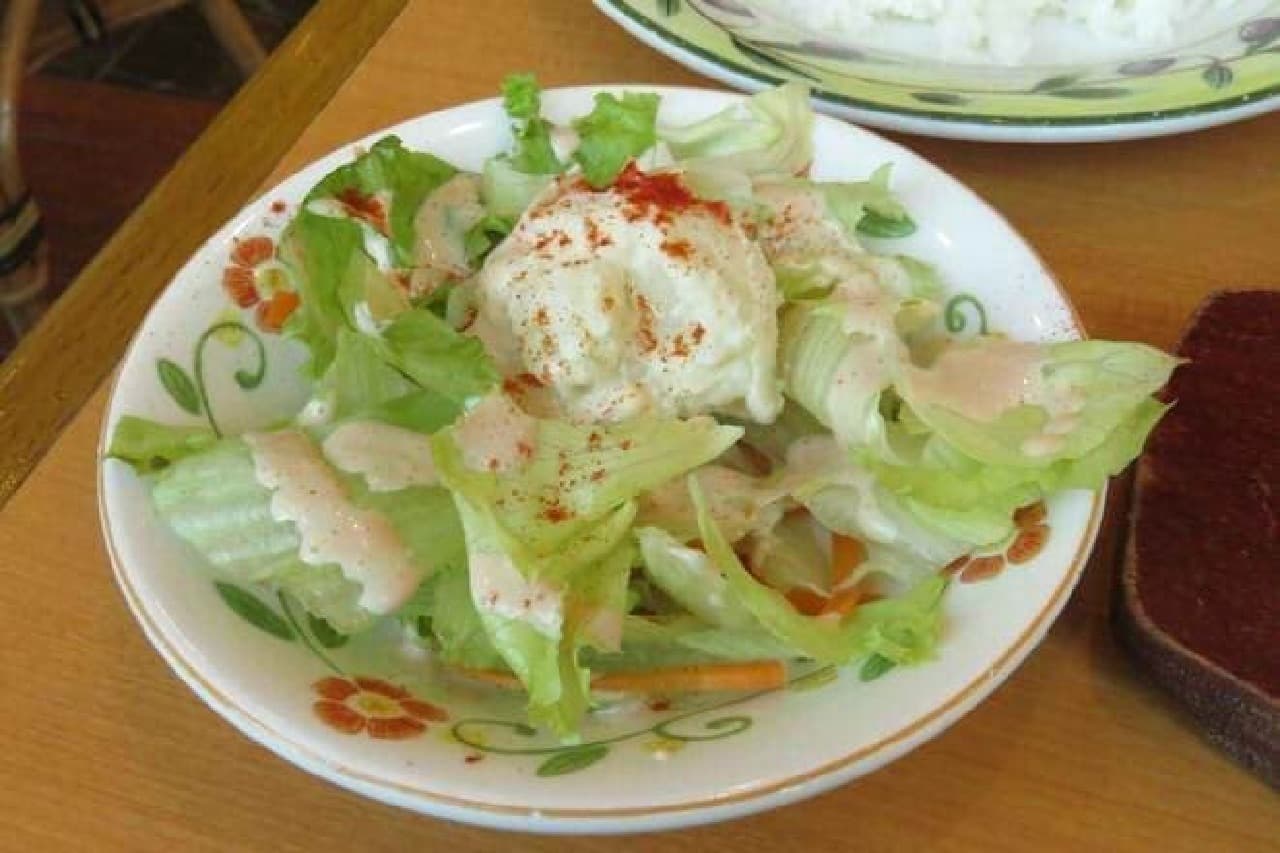 Saizeriya lunch salad